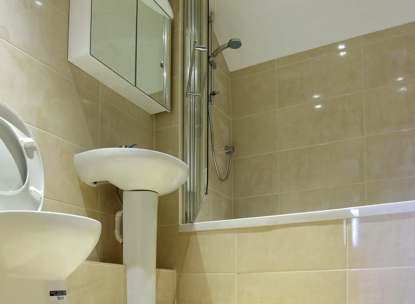 Contemporary bathroom installation